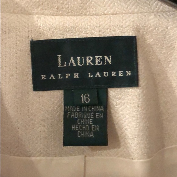 Cream jacket. - Picture 2 of 5